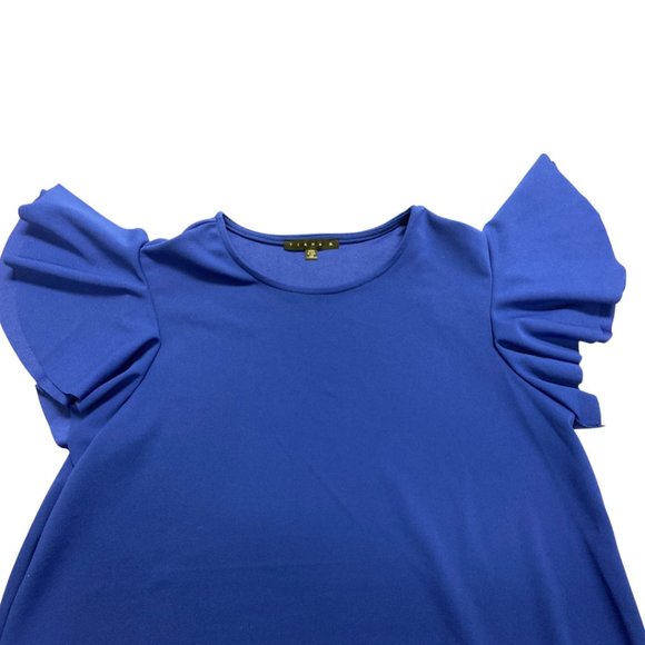 T I A N A B. Women's Short Ruffle Sleeve A-line Dress-14 - Picture 2 of 4